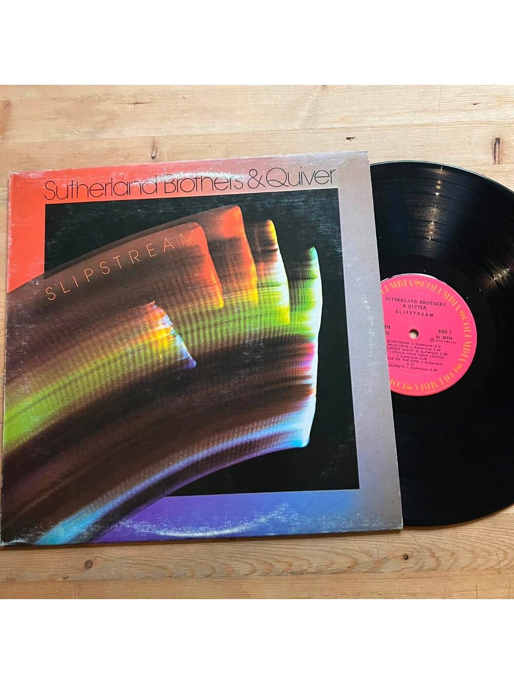 Sutherland Brothers & Quiver - Slipstream 33rpm VG+ VR23